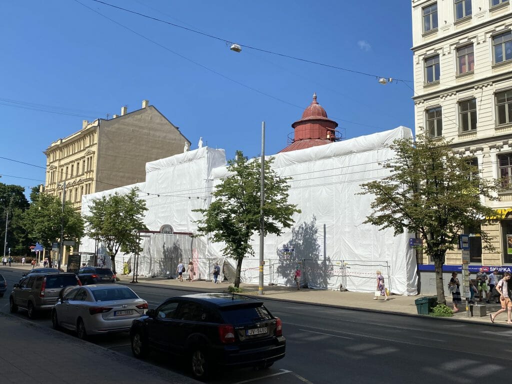 Rīgas Cirka pārbūve I kārta (Merķeļa iela 4) - Cultural center - construction photos