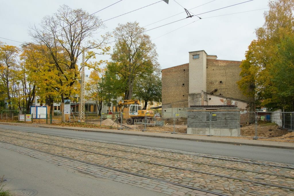 Nacionālās Mākslu vidusskolas pārbūve I kārta (Slokas iela 52B) - Primary and secondary education - construction photos