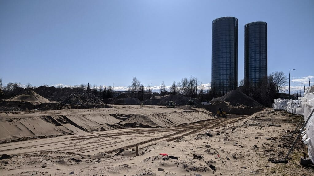 Preses Nama Kvartāls - 2. kārta (Balasta dambis 2) - Other sports, Parking facility, Sports field or court - construction photos