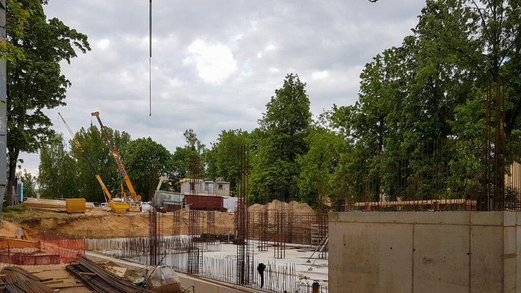 Duntes Zīles (Pededzes iela 3) - Multi apartment - construction photos