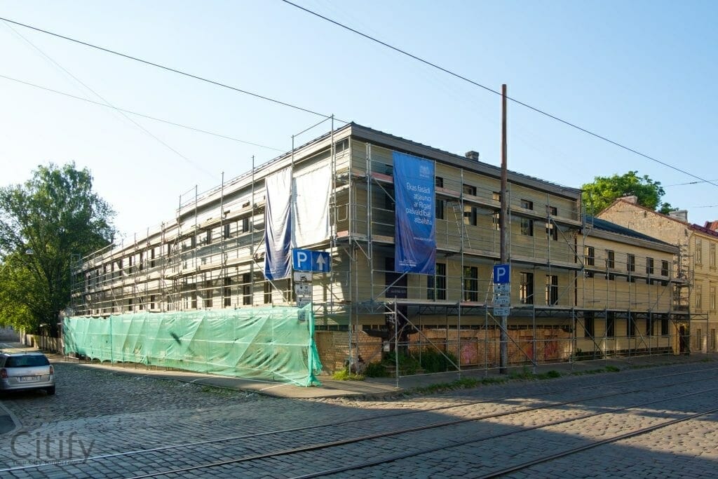 Miera Residence (Miera iela 21) - Multi apartment - construction photos