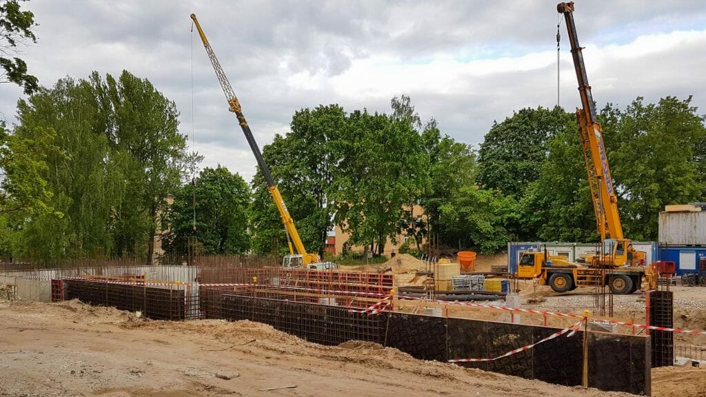 Duntes Zīles (Pededzes iela 3) - Multi apartment - construction photos