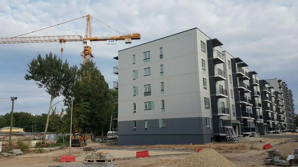 Lumi mājas Stirnu 40b (Stirnu iela 40b) - Daudzdzīvokļu nams - būvdarbu attēli