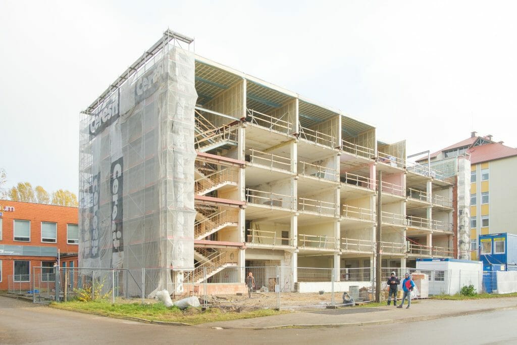 Ķengaraga iela 10 (Ķengaraga iela 10) - Hotel - construction photos