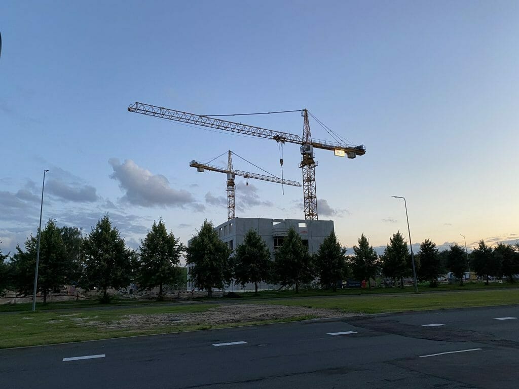 Silvas nami (Dzelzavas iela 110) - Multi apartment - construction photos