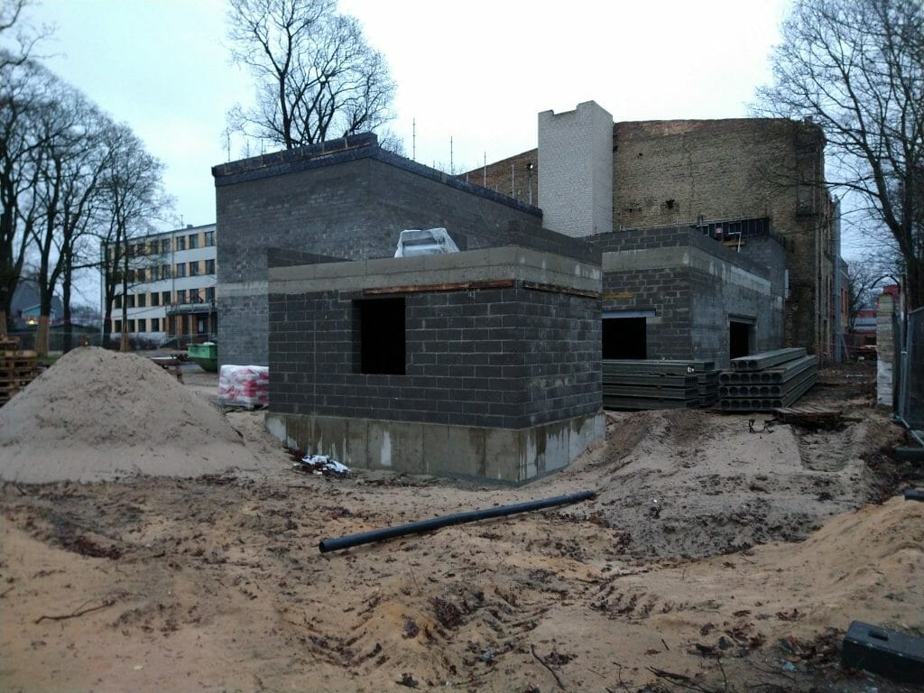 Nacionālās Mākslu vidusskolas pārbūve I kārta (Slokas iela 52B) - Primary and secondary education - construction photos