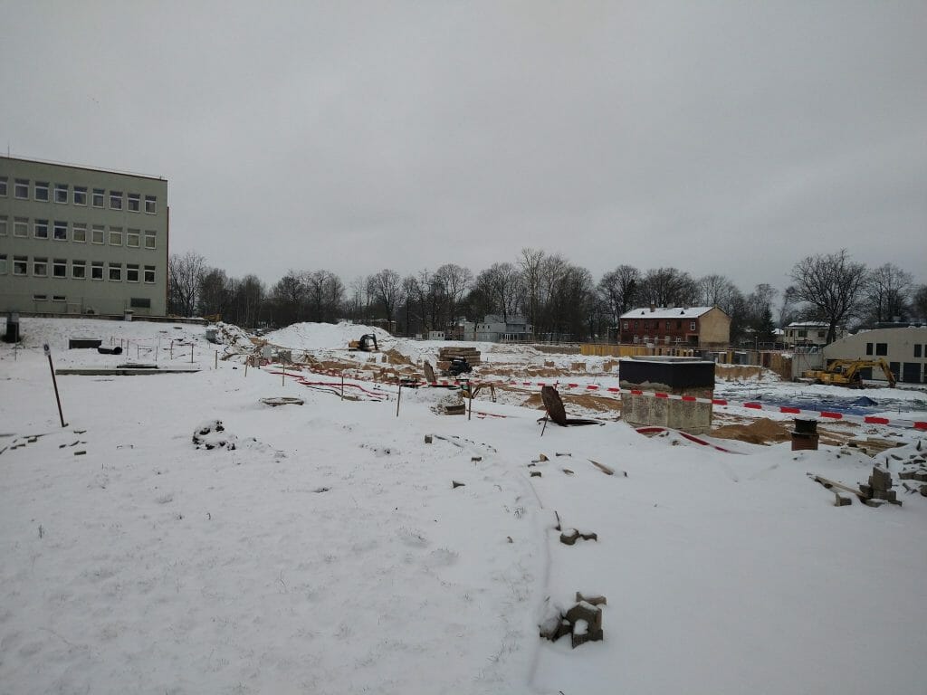 Paula Stradiņa klīniskās universitātes slimnīcas A korpuss II kārta (Pilsoņu iela 13) - Hospital - construction photos