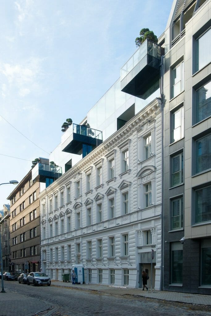 House of the Flying Trees (Strēlnieku iela 5) - Multi apartment - construction photos