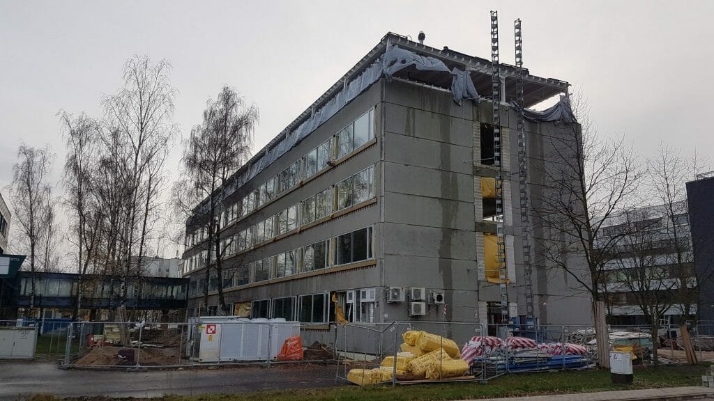 RTU Būvniecības inženierzinātņu fakultātes ēkas pārbūve (Ķīpsalas iela 6A) - Primary and secondary education - construction photos