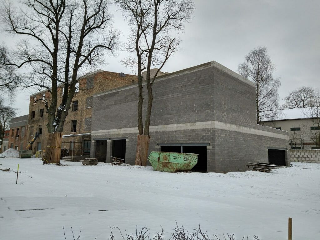 Nacionālās Mākslu vidusskolas pārbūve I kārta (Slokas iela 52B) - Primary and secondary education - construction photos