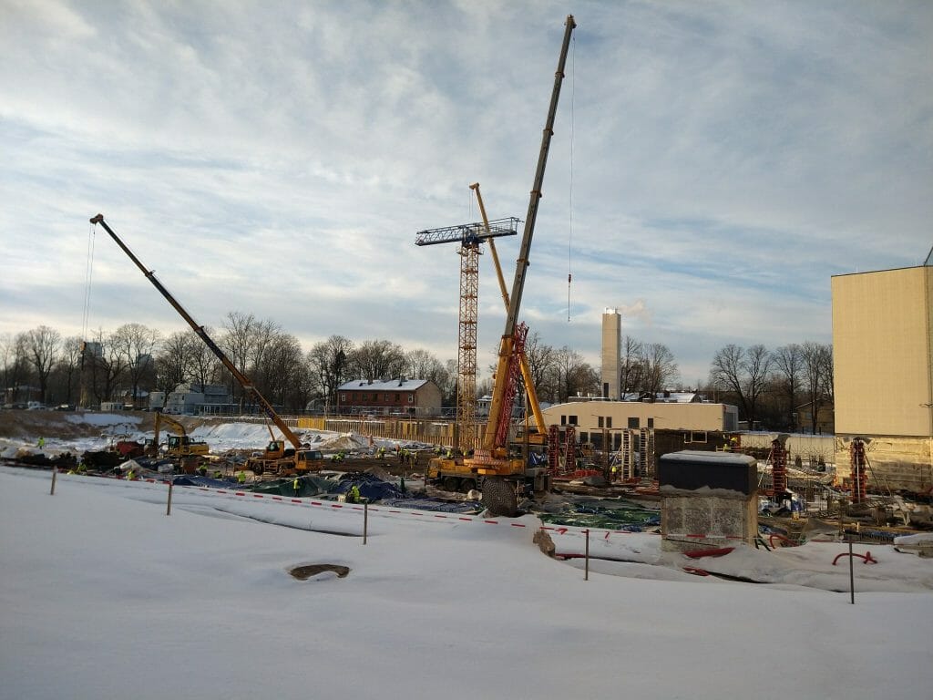 Paula Stradiņa klīniskās universitātes slimnīcas A korpuss II kārta (Pilsoņu iela 13) - Hospital - construction photos