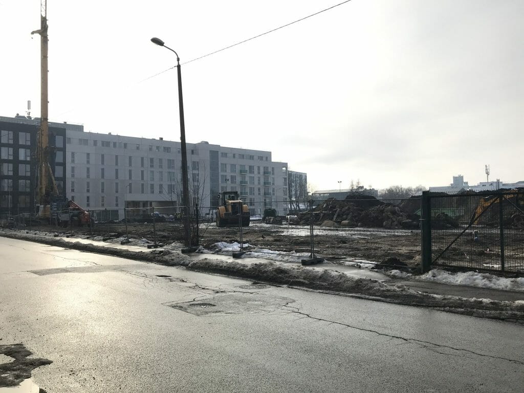 Viesturdārzs - 2. kārta (Rūpniecības iela 27) - Daugiabutis - statybų nuotraukos