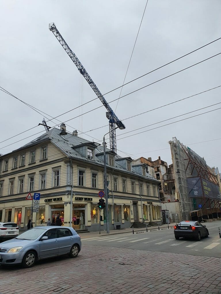 Jaunā Rīgas Teātra ēkas pārbūve (Lāčplēša iela 25) - Cultural center - construction photos