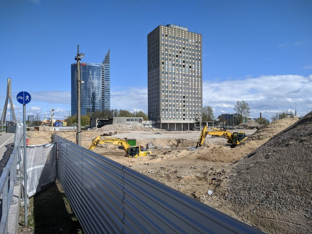 Preses Nama Kvartāls - 2. kārta (Balasta dambis 2) - Other sports, Parking facility, Sports field or court - construction photos