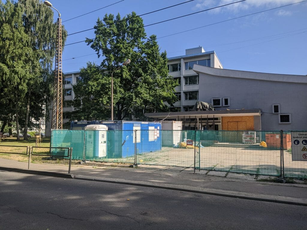 Nacionālās Mākslu vidusskolas pārbūve (Kalnciema iela 10) - Primary and secondary education - construction photos