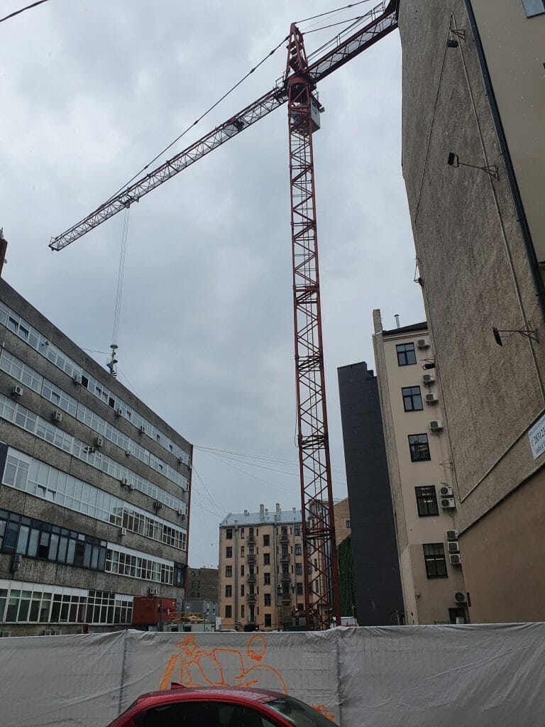 Pērses iela 2A (Pērses iela 2A) - Multi apartment, Office center - construction photos