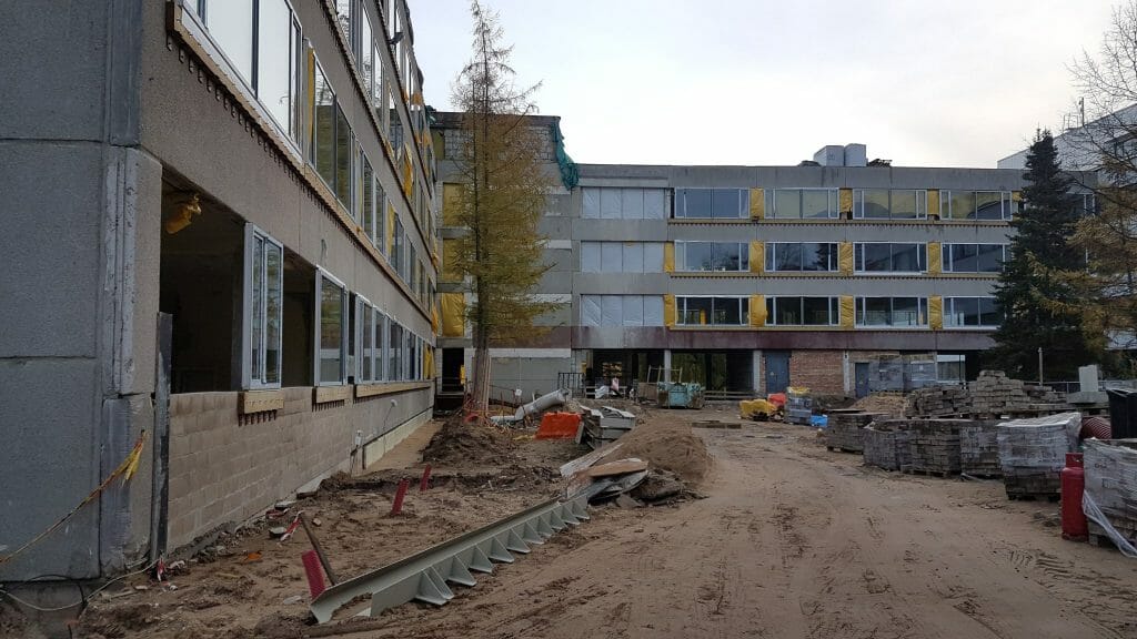 RTU Būvniecības inženierzinātņu fakultātes ēkas pārbūve (Ķīpsalas iela 6A) - Primary and secondary education - construction photos