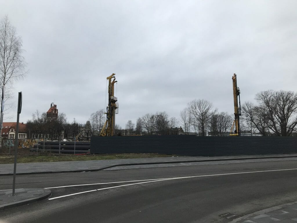 Verde 1. kārta - "A","B" ēkas (Roberta Hirša iela 1) - Office center - construction photos