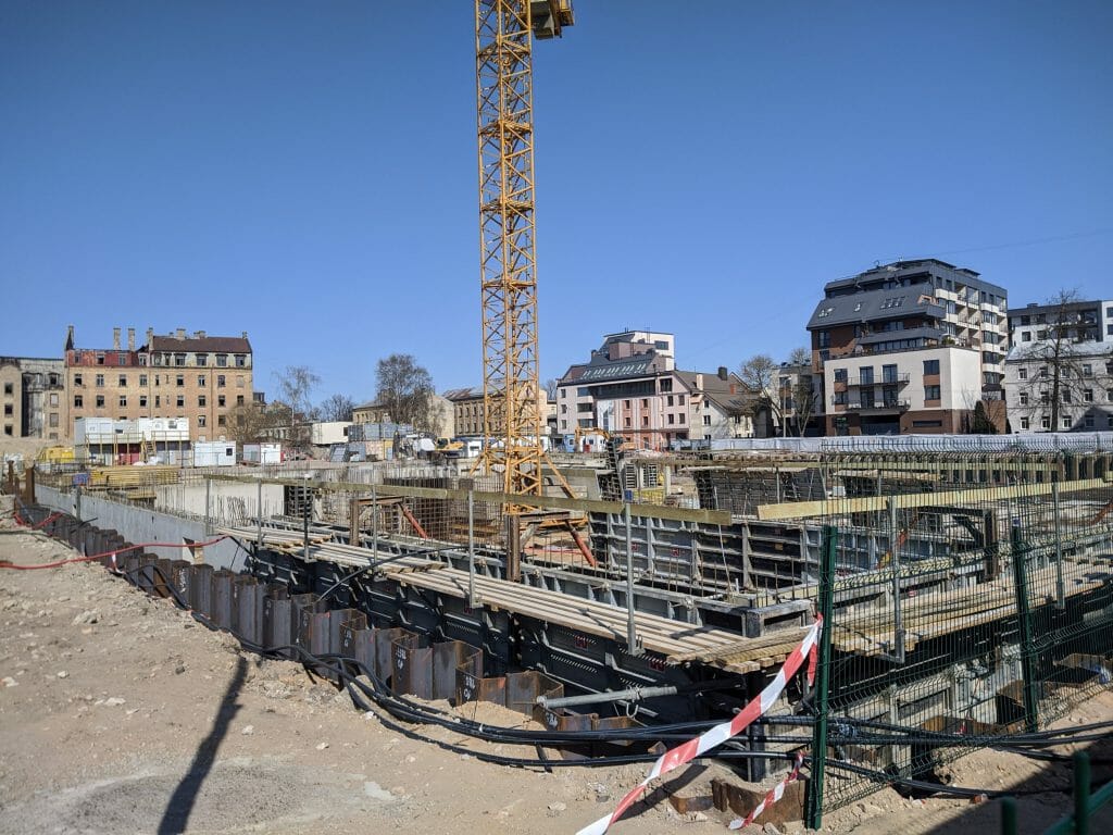 Viesturdārzs - 2. kārta (Rūpniecības iela 27) - Daugiabutis - statybų nuotraukos