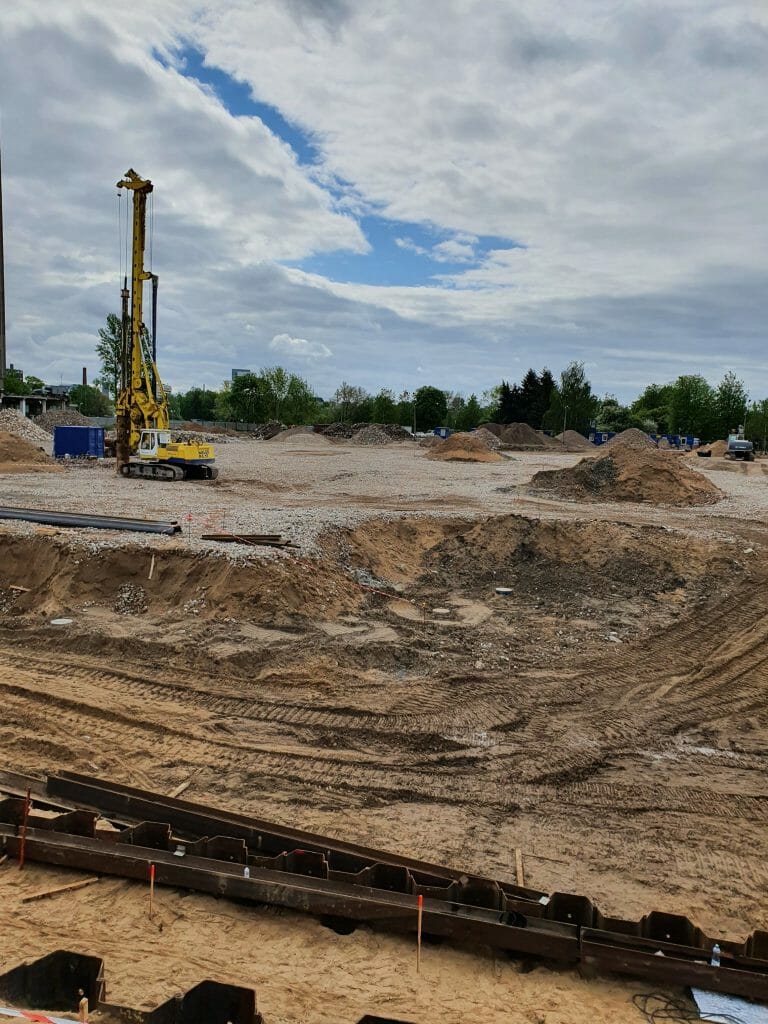 Preses Nama Kvartāls - 2. kārta (Balasta dambis 2) - Other sports, Parking facility, Sports field or court - construction photos