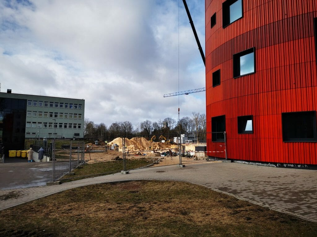 Paula Stradiņa klīniskās universitātes slimnīcas A korpuss II kārta (Pilsoņu iela 13) - Hospital - construction photos