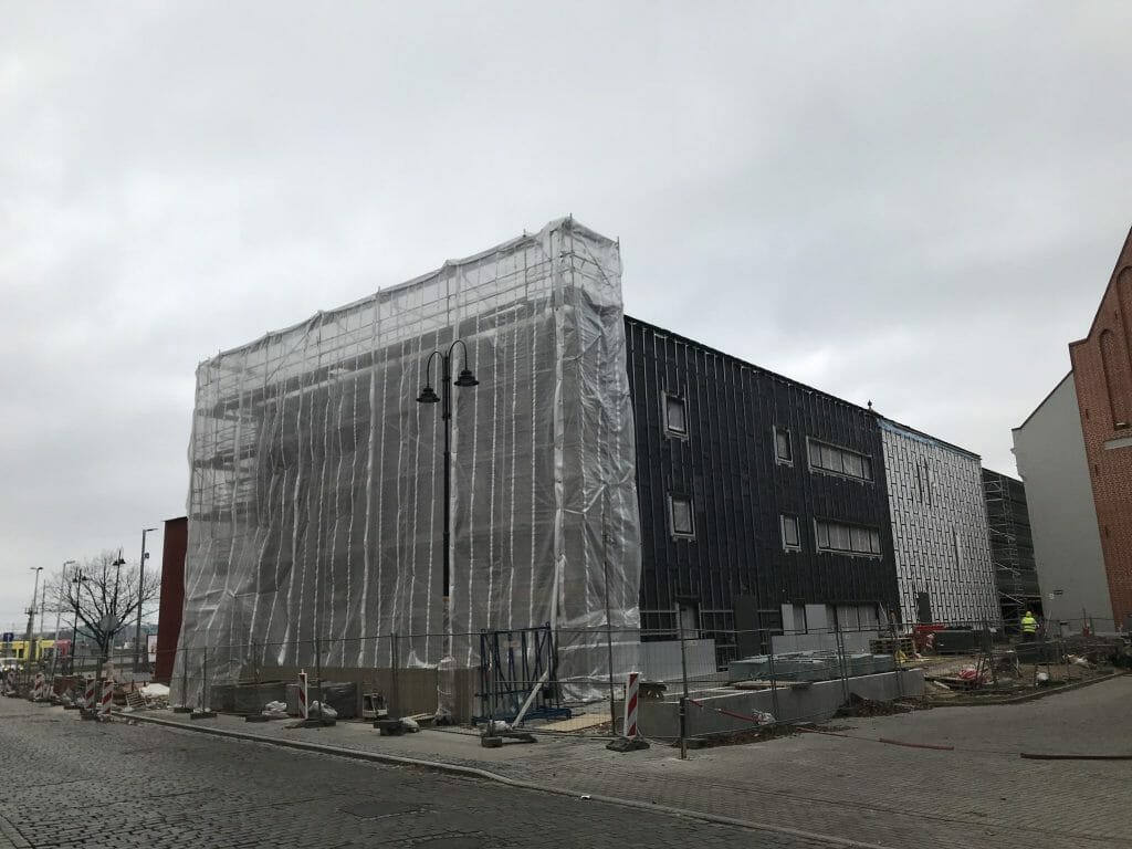 Nākotnes nams (Latviešu Strēlnieku laukums 1) - Museum - construction photos