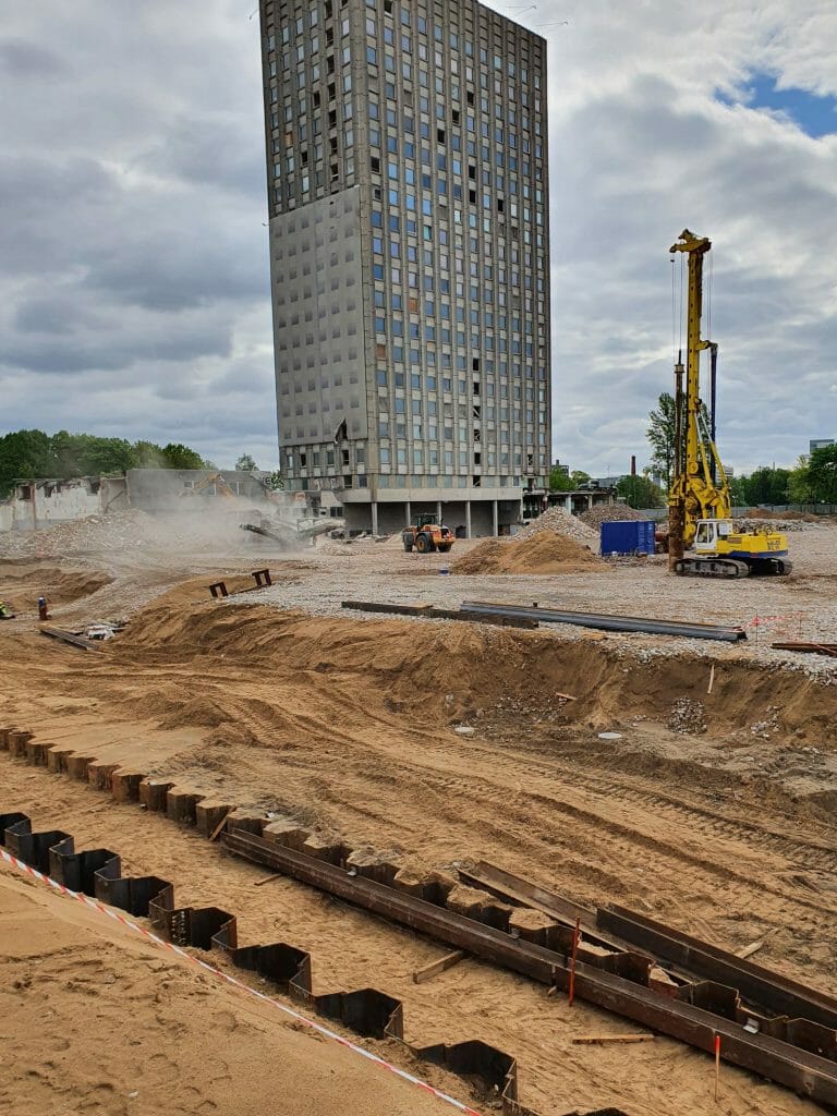 Preses Nama Kvartāls - 2. kārta (Balasta dambis 2) - Other sports, Parking facility, Sports field or court - construction photos