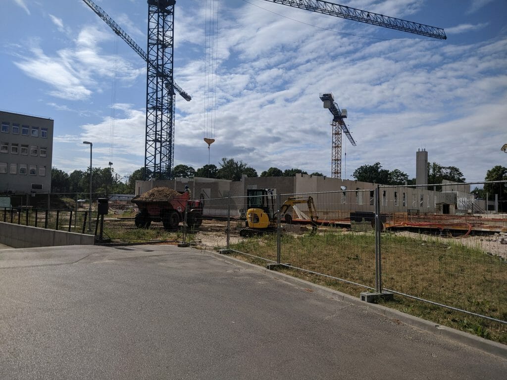 Paula Stradiņa klīniskās universitātes slimnīcas A korpuss II kārta (Pilsoņu iela 13) - Hospital - construction photos