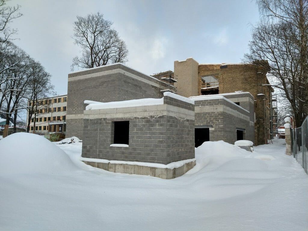 Nacionālās Mākslu vidusskolas pārbūve I kārta (Slokas iela 52B) - Primary and secondary education - construction photos