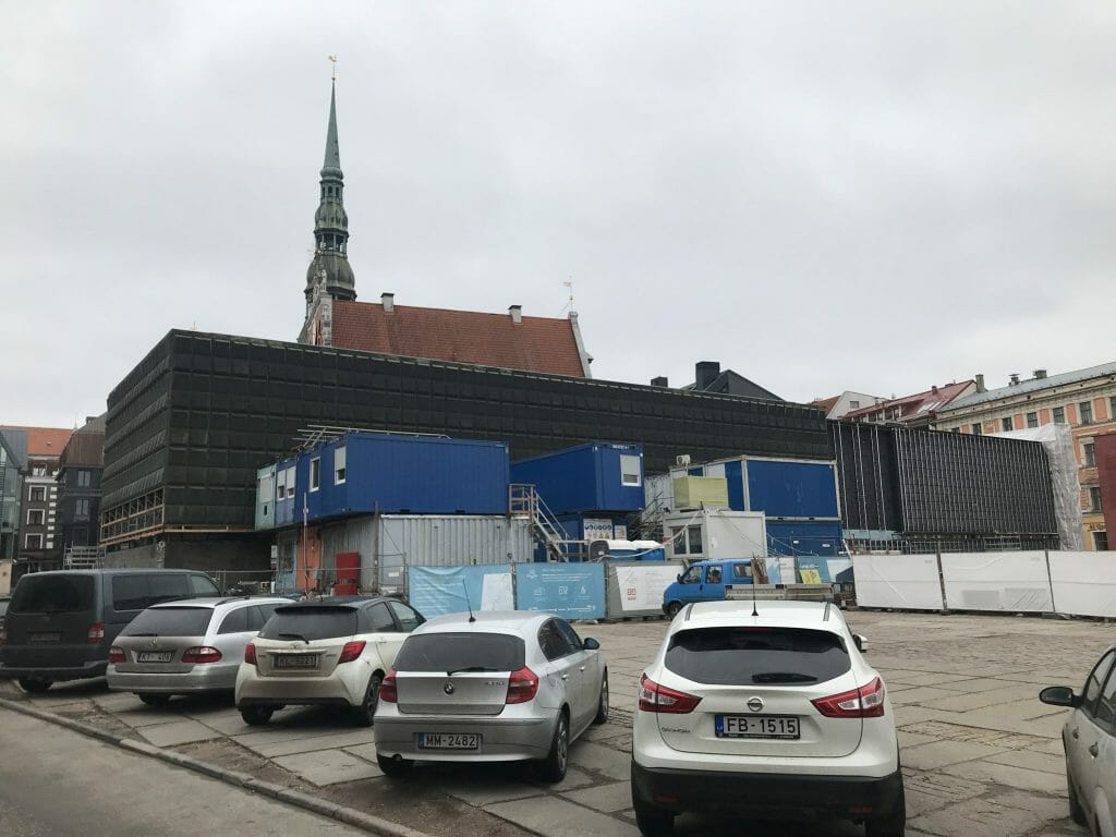 Nākotnes nams (Latviešu Strēlnieku laukums 1) - Museum - construction photos