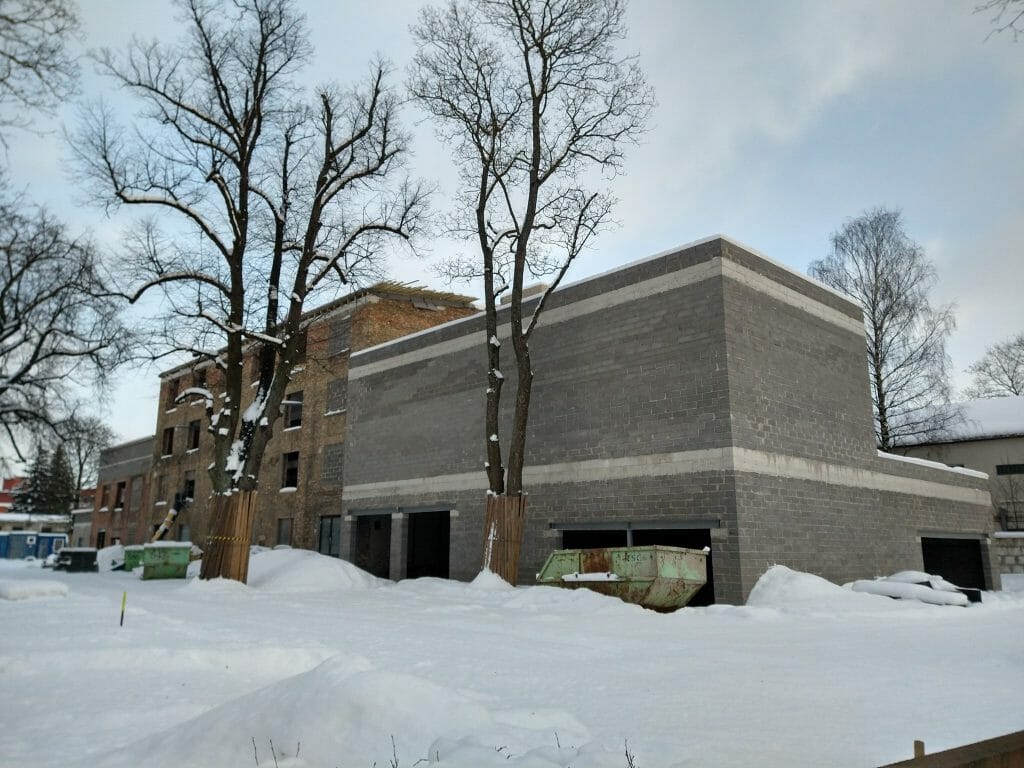 Nacionālās Mākslu vidusskolas pārbūve I kārta (Slokas iela 52B) - Primary and secondary education - construction photos