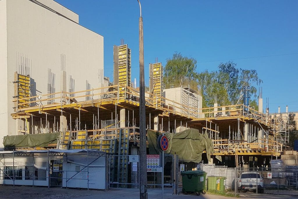 Renaissance (Vesetas iela 6) - Multi apartment - construction photos