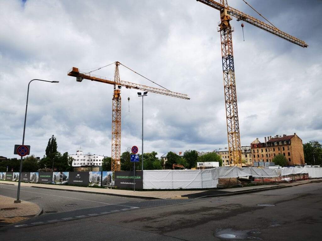 Viesturdārzs - 2. kārta (Rūpniecības iela 27) - Daugiabutis - statybų nuotraukos