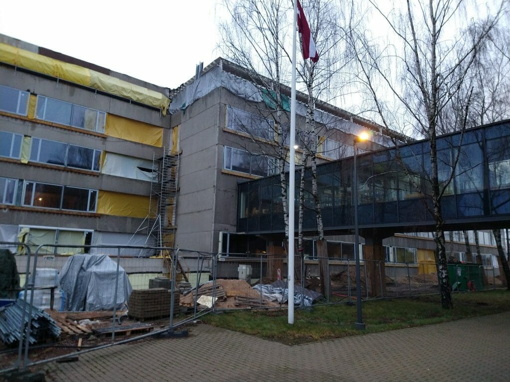 RTU Būvniecības inženierzinātņu fakultātes ēkas pārbūve (Ķīpsalas iela 6A) - Primary and secondary education - construction photos