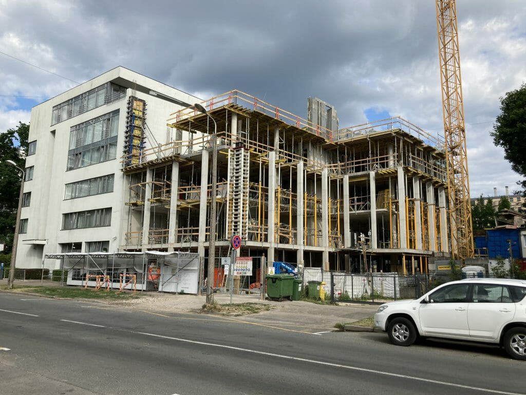 Renaissance (Vesetas iela 6) - Multi apartment - construction photos