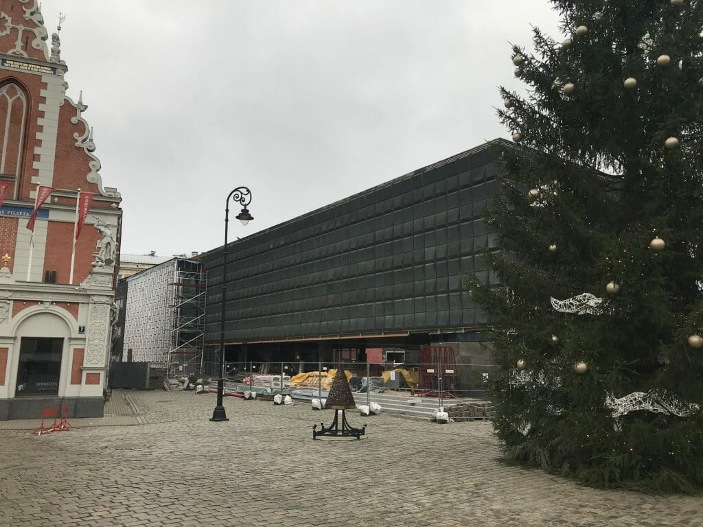 Nākotnes nams (Latviešu Strēlnieku laukums 1) - Museum - construction photos