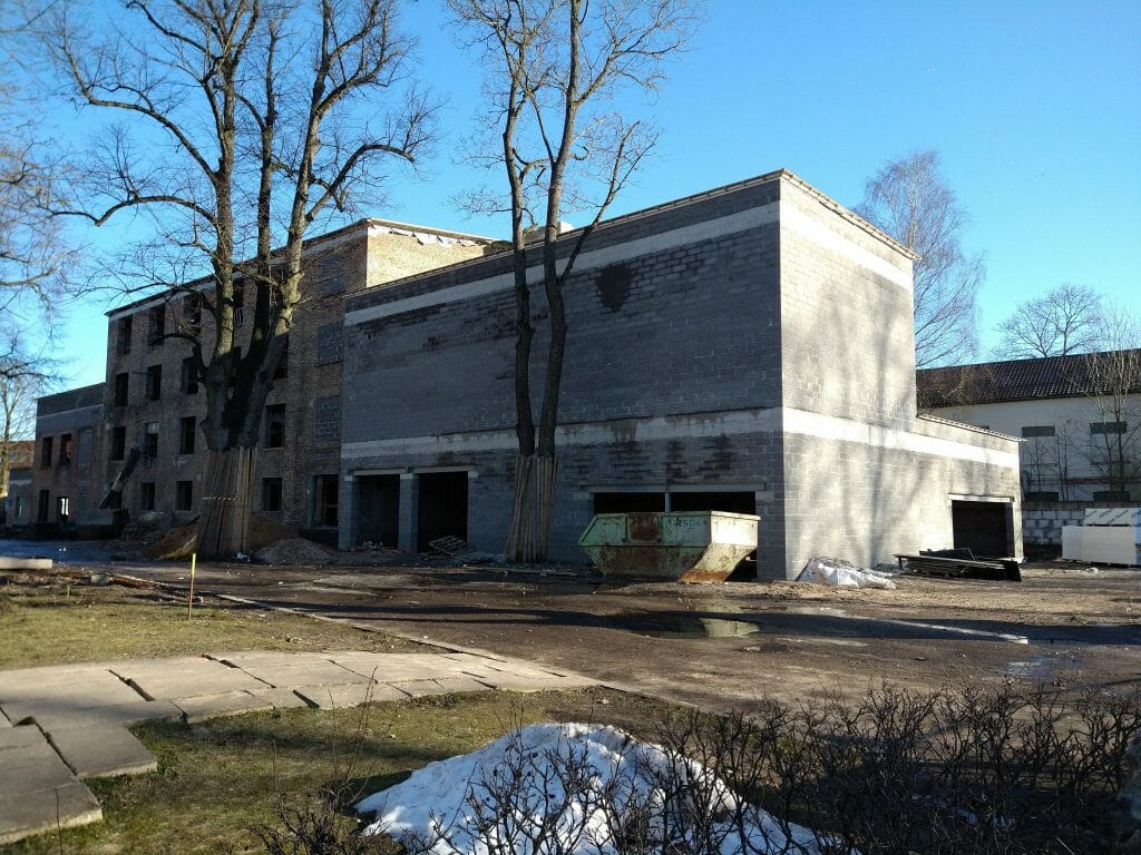 Nacionālās Mākslu vidusskolas pārbūve I kārta (Slokas iela 52B) - Primary and secondary education - construction photos