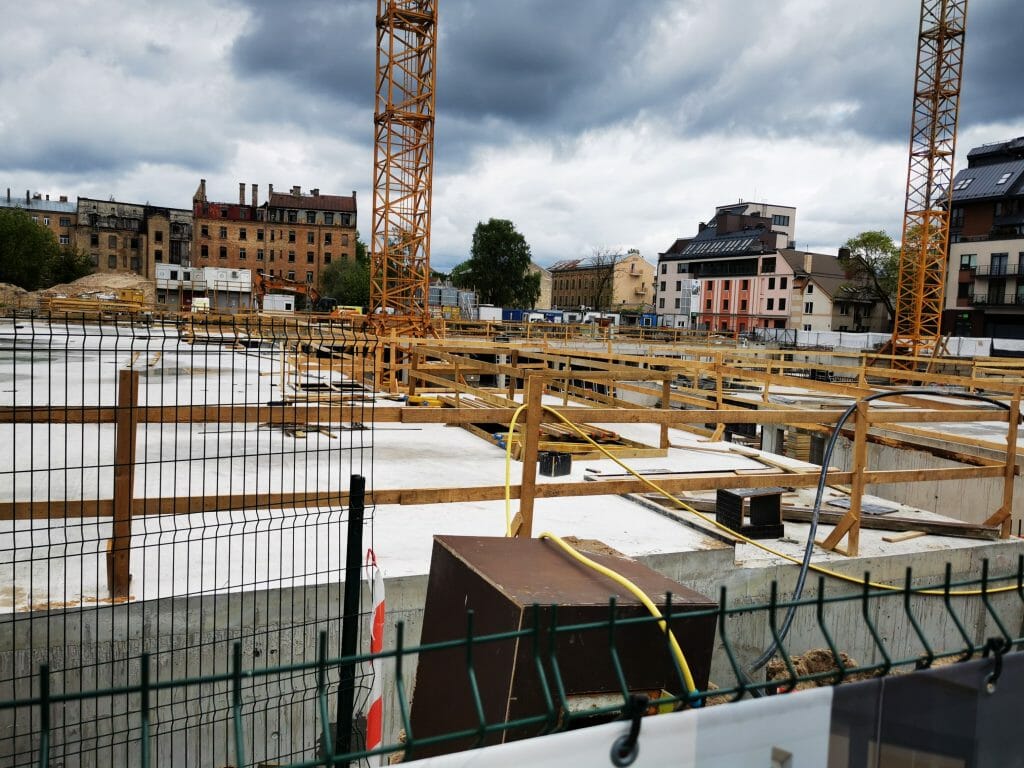 Viesturdārzs - 2. kārta (Rūpniecības iela 27) - Daugiabutis - statybų nuotraukos