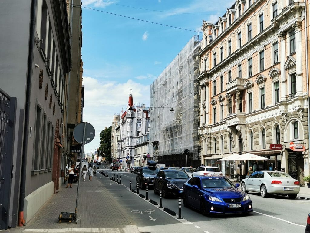 Jaunā Rīgas Teātra ēkas pārbūve (Lāčplēša iela 25) - Cultural center - construction photos