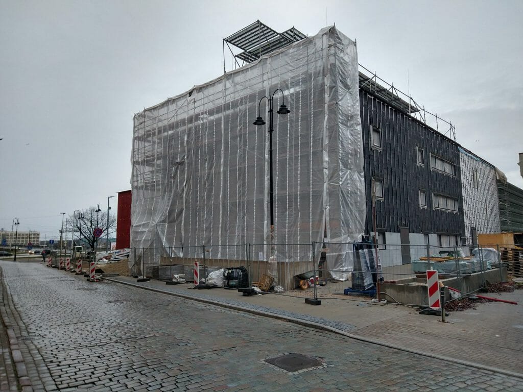 Nākotnes nams (Latviešu Strēlnieku laukums 1) - Museum - construction photos