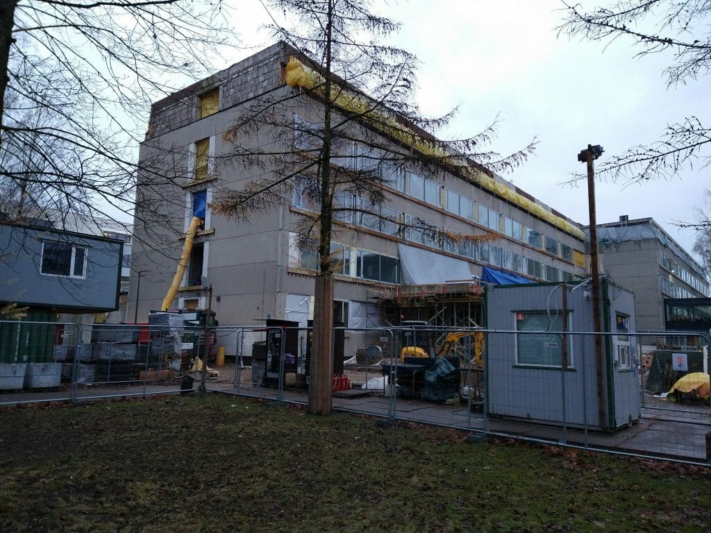 RTU Būvniecības inženierzinātņu fakultātes ēkas pārbūve (Ķīpsalas iela 6A) - Primary and secondary education - construction photos