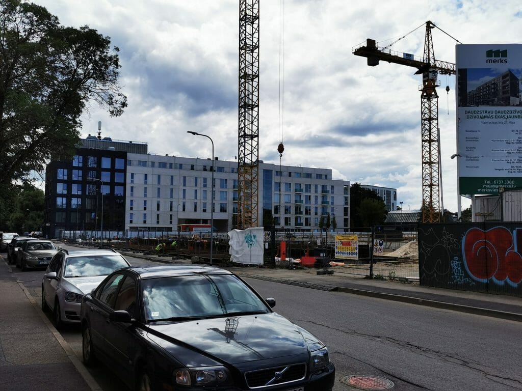 Viesturdārzs - 2. kārta (Rūpniecības iela 27) - Daugiabutis - statybų nuotraukos