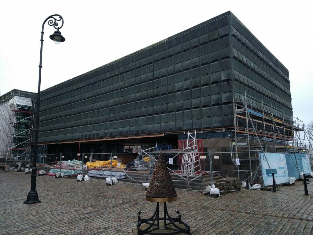 Nākotnes nams (Latviešu Strēlnieku laukums 1) - Museum - construction photos