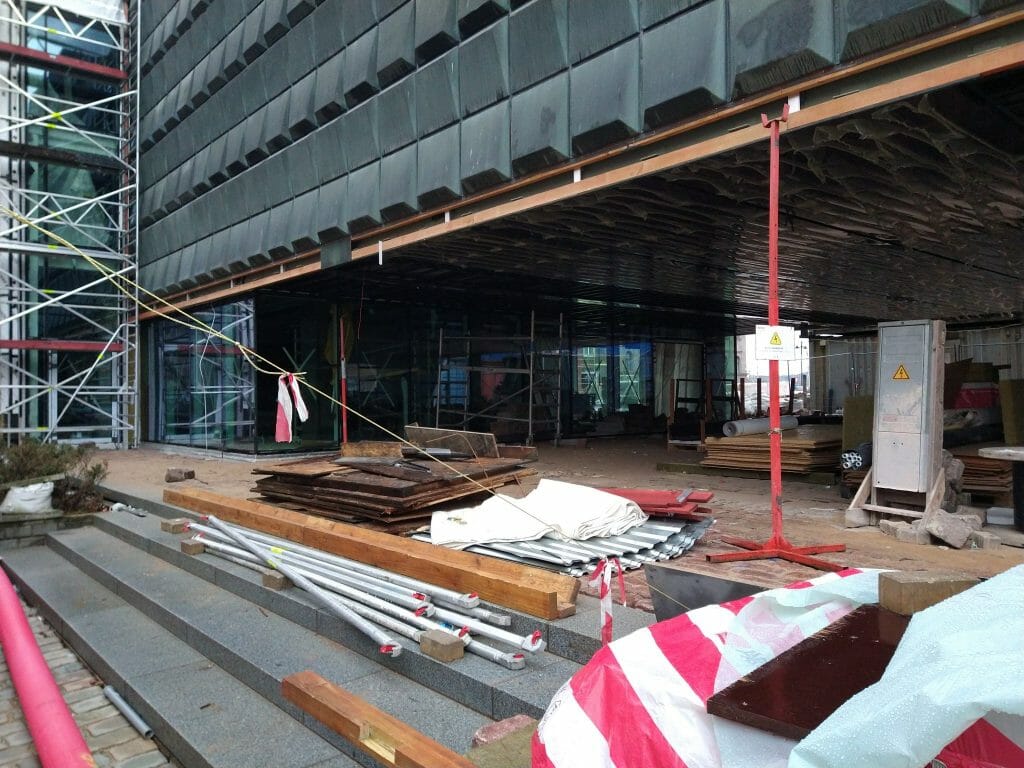 Nākotnes nams (Latviešu Strēlnieku laukums 1) - Museum - construction photos