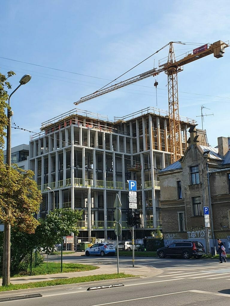 Renaissance (Vesetas iela 6) - Multi apartment - construction photos