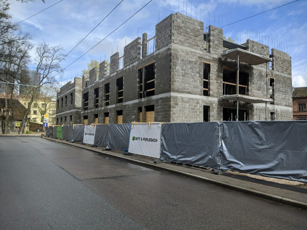 Baložu 9 (Baložu iela 9) - Multi apartment - construction photos