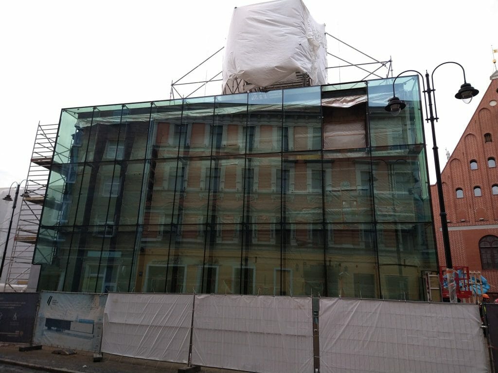 Nākotnes nams (Latviešu Strēlnieku laukums 1) - Museum - construction photos