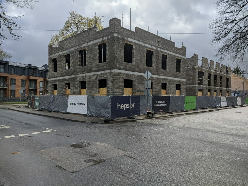 Baložu 9 (Baložu iela 9) - Multi apartment - construction photos