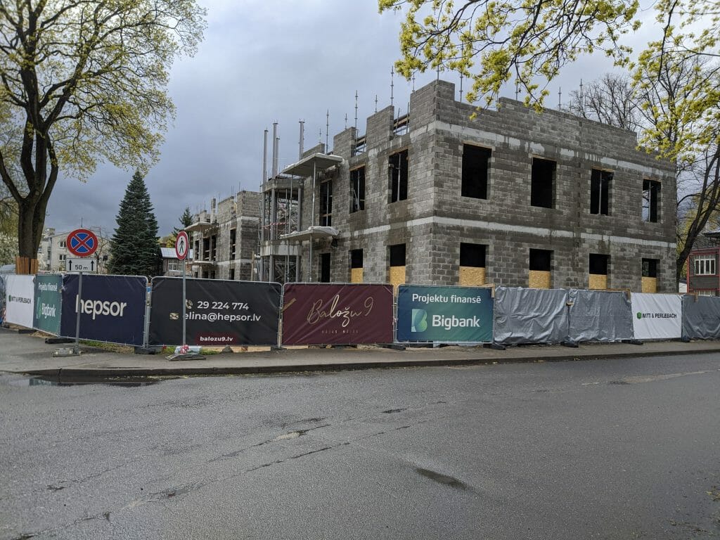 Baložu 9 (Baložu iela 9) - Multi apartment - construction photos