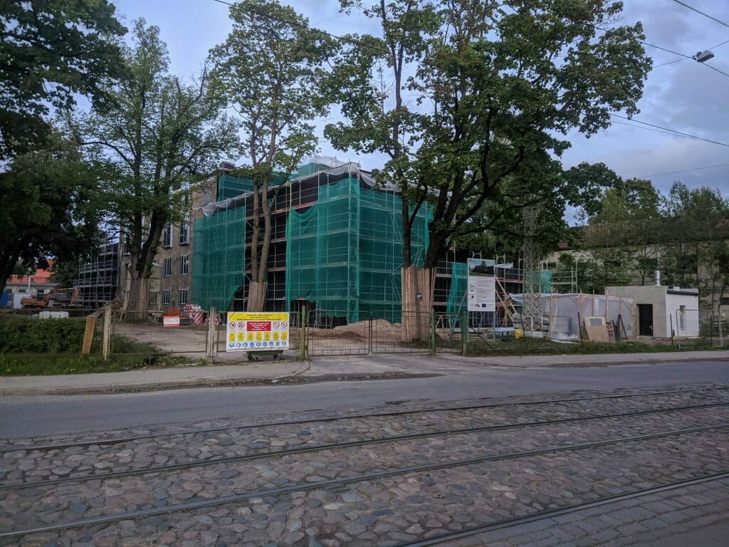 Nacionālās Mākslu vidusskolas pārbūve I kārta (Slokas iela 52B) - Primary and secondary education - construction photos